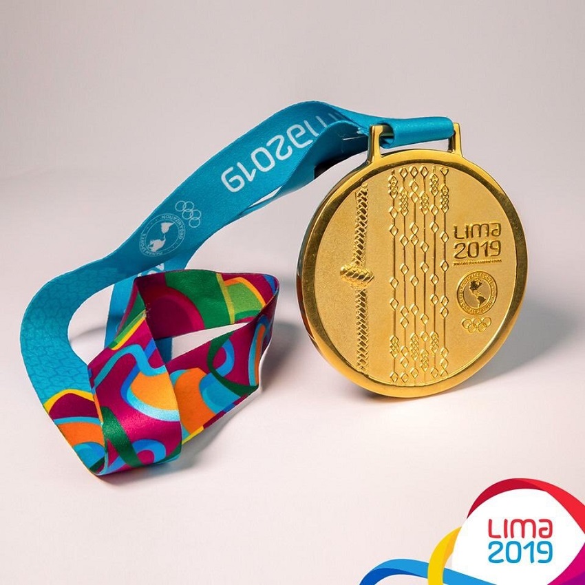 Detalles de las medallas que se entregarán en los Juegos Panamericanos